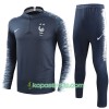 Frankrike 2 Stars Tränings Sweatshirtställ Blå 2018